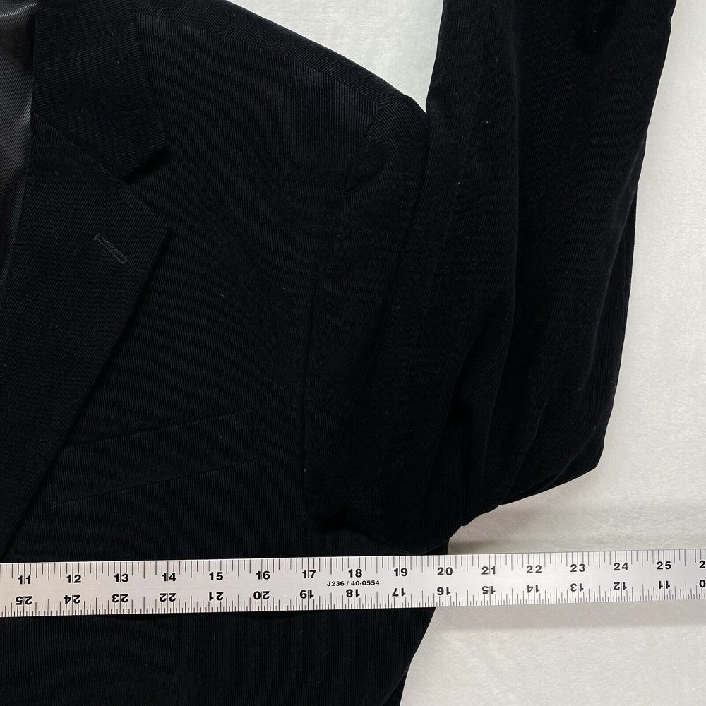 CALVIN KLEIN blazer sport coat Mens 40R CORDUROY Cotton Two Button Jacket - Picture 2 of 10